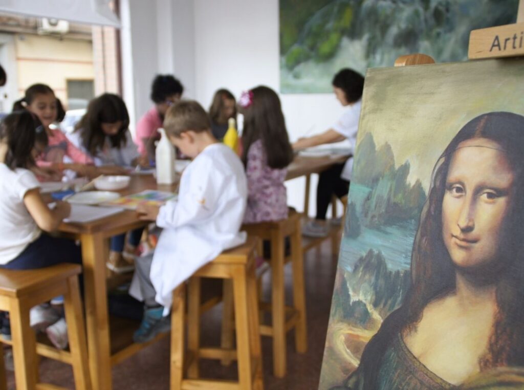 Obra de Dibujo del taller E-Velayos