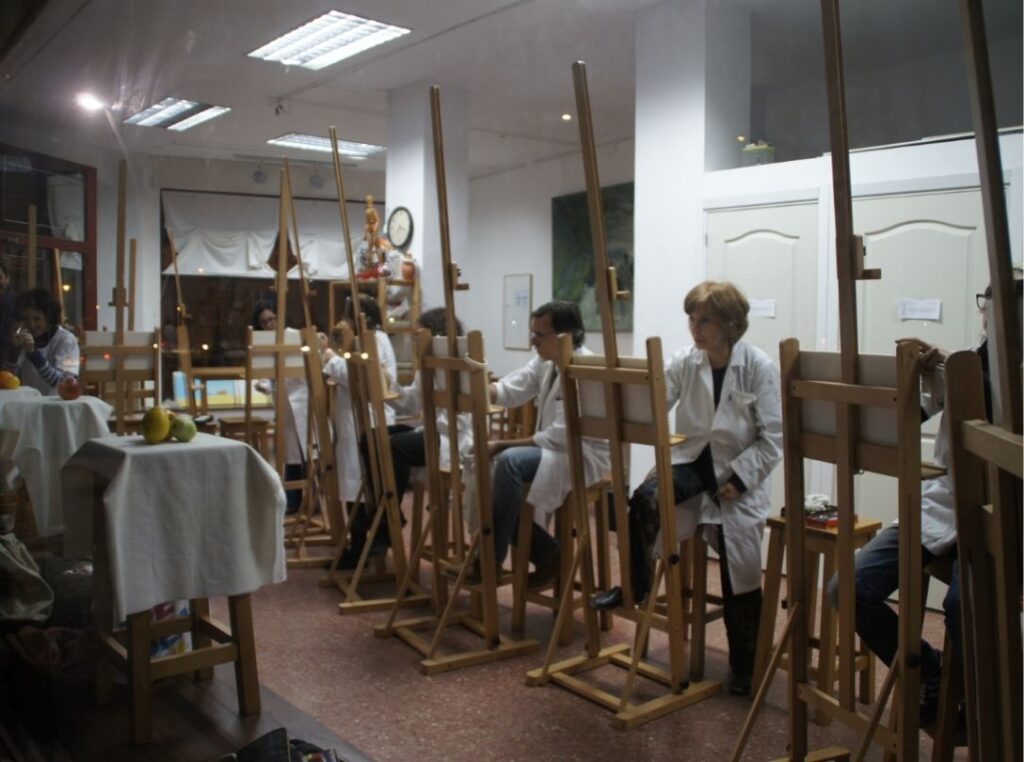 Obra de Escultura del taller E-Velayos
