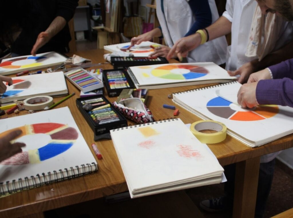 Obra de Pintura del taller E-Velayos